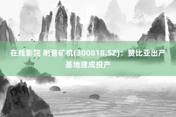 在线影院 耐普矿机(300818.SZ)：赞比亚出产基地建成投产